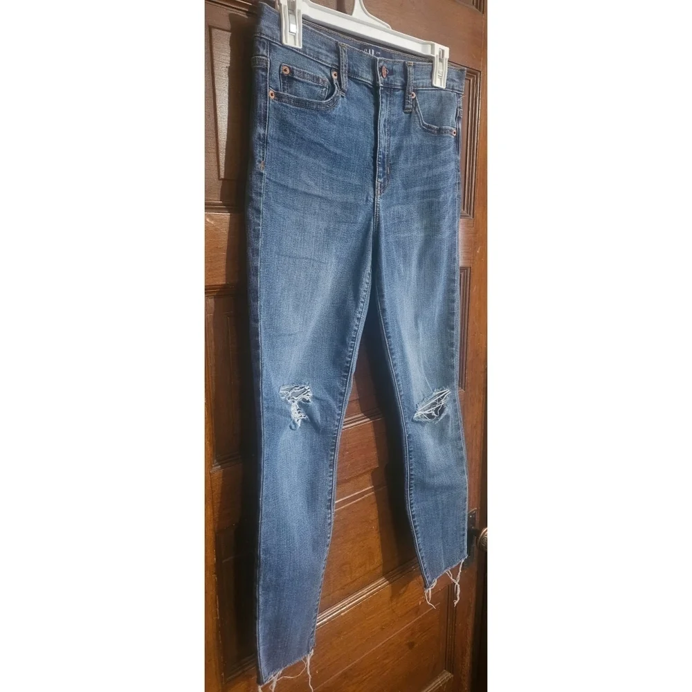 GAP Denim Distressed Leggings